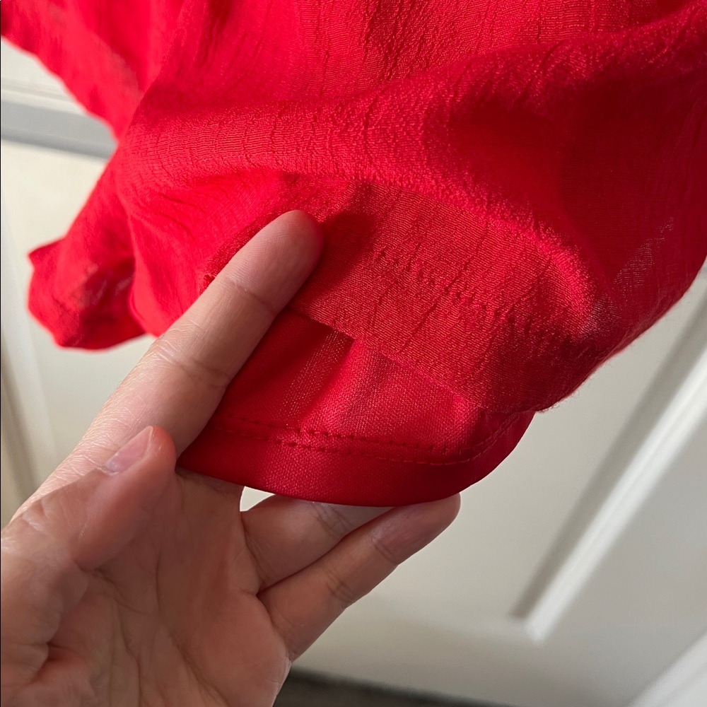 Red romper - Picture 3 of 4